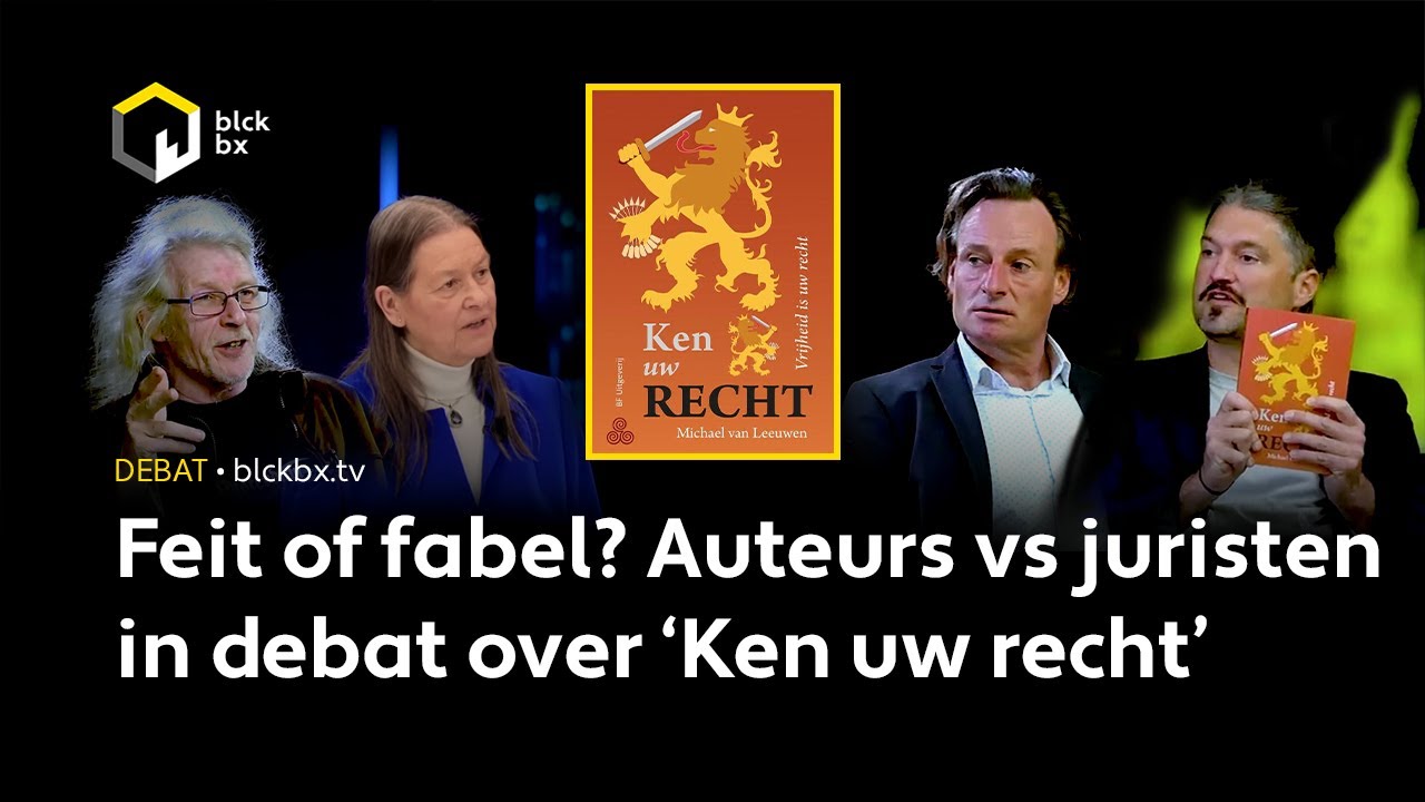 Feit of fabel? Auteurs vs juristen. Debat &lsquo;Ken uw recht&rsquo;