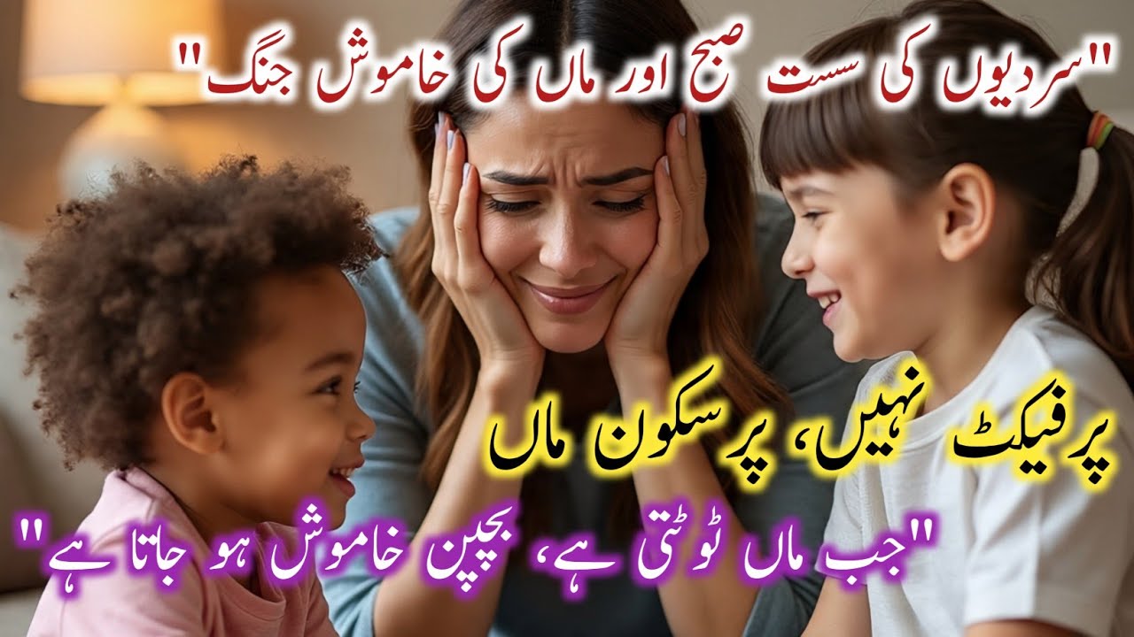 Lazy Winter Routine of a Mother | Peaceful Home & Happy Kids in Winters