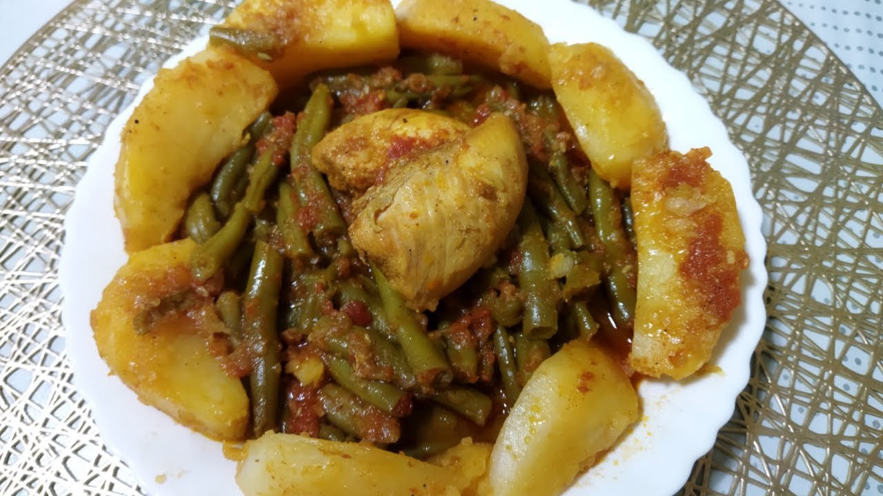 لوبيا ماشطو بطريقة بزااف شابة بدون ماء تجي روعة 😋 سهلة وسريعة ولي يذوقها عندك يسقسيك على الطريقة👍