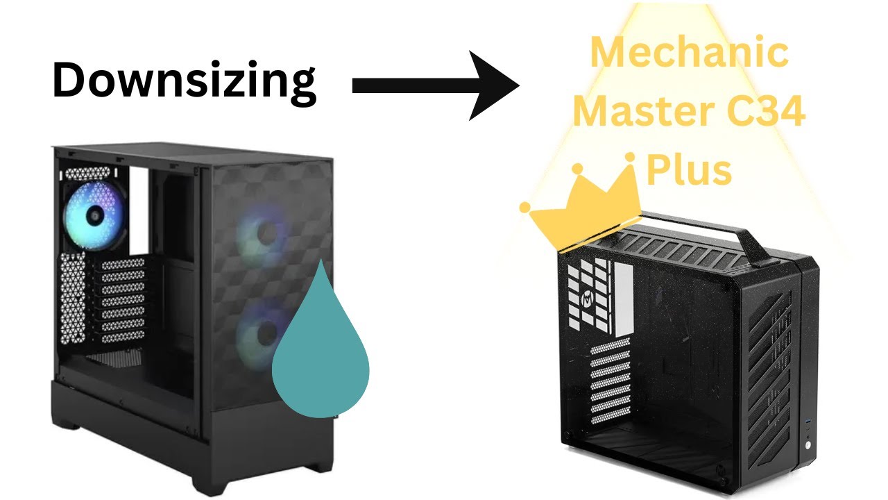 Downsizing My ATX Build - Mechanic Master C34Plus