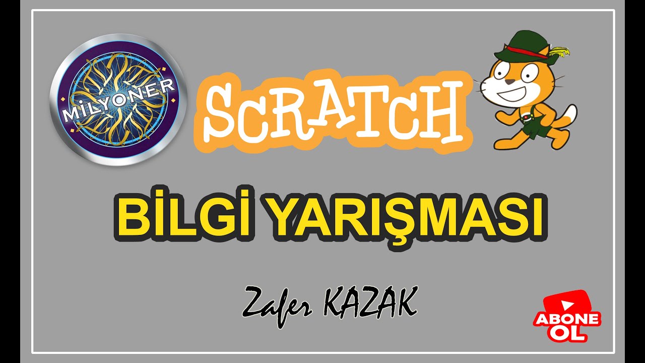 Scratch- Bilgi Yarışması Yapımı