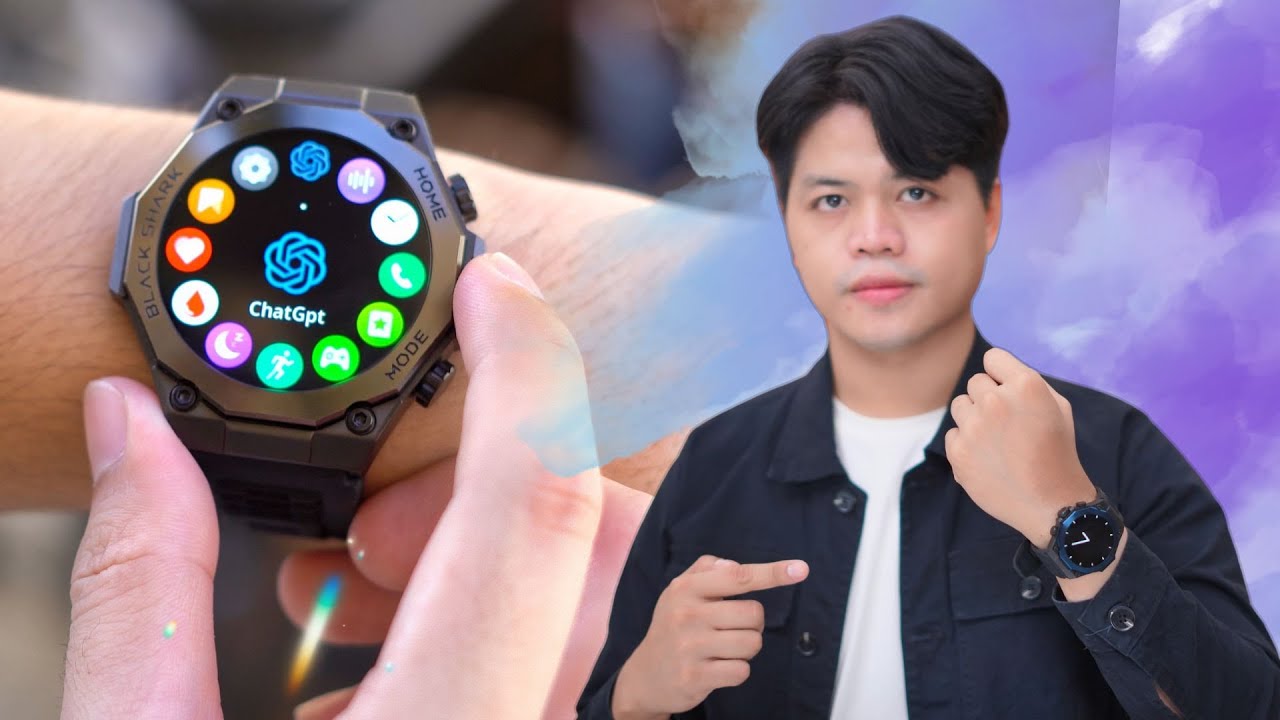 Black Shark S1 Pro: នាឡិកា 75$ ដំបូងដែលមាន AI និង ChatGPT !