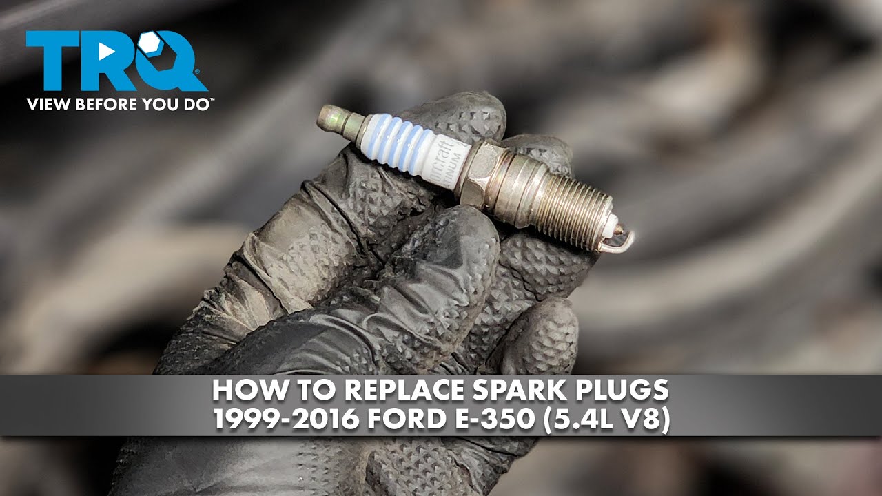 How to Replace Spark Plugs 1999-2016 Ford E-350 (5.4L V8)