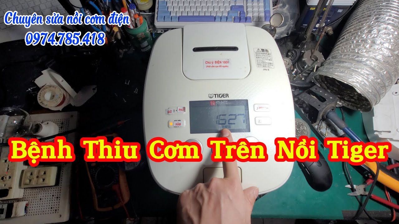 Chia Sẻ Bệnh Thiu Cơm Trên Nồi Cơm IH Tiger