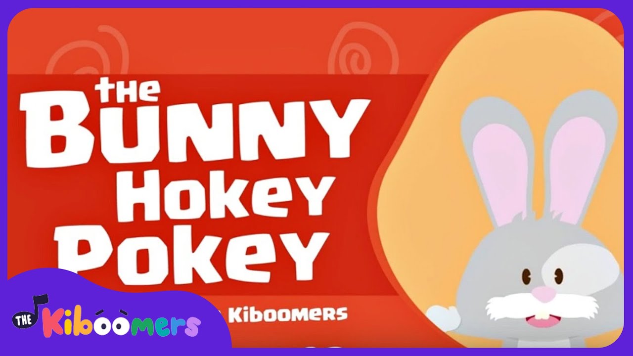 The Bunny Hokey Pokey - The Kiboomers Preschool Songs for Circle Time - Easter Song
