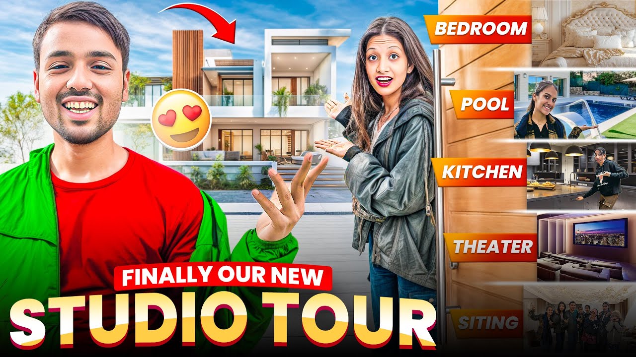 Finally Our New Dance Studio 😲 Worth 2 Cr 😱 Sab Shoked reh gye 