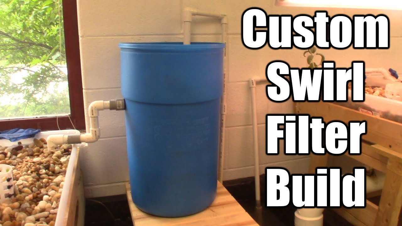Custom Plastic Drum Swirl Filter