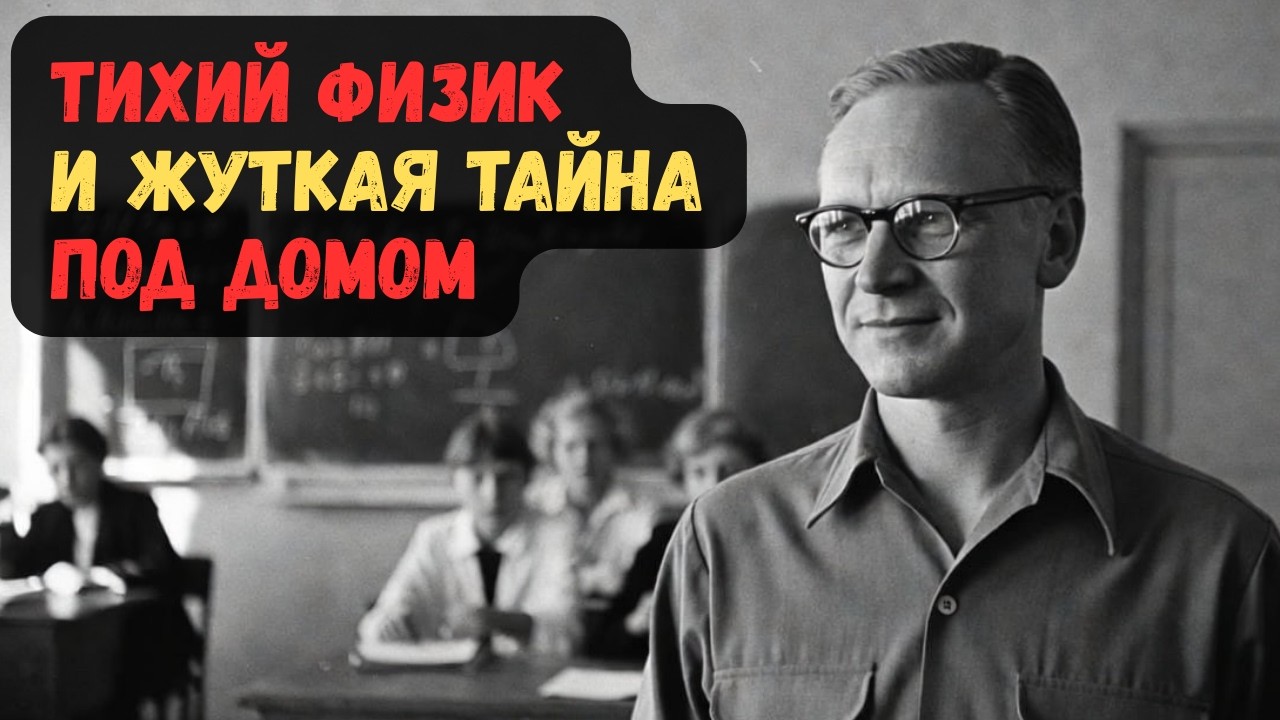 ТИХИЙ ФИЗИК И ЖУТКАЯ ТАЙНА ПОД ДОМОМ.