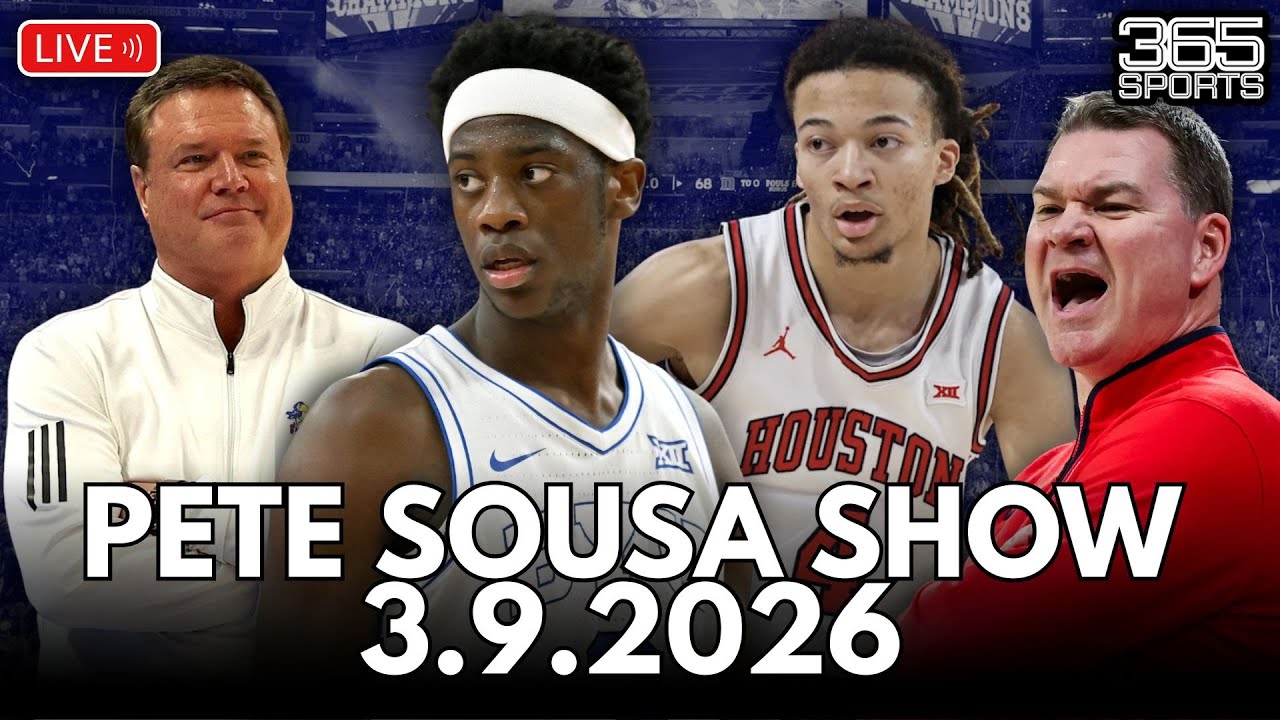 🔴 LIVE: Pete Sousa Show! Bracketology Expert Rob Cerulo Predicts His Sweet 16, Big 12 All Over It?