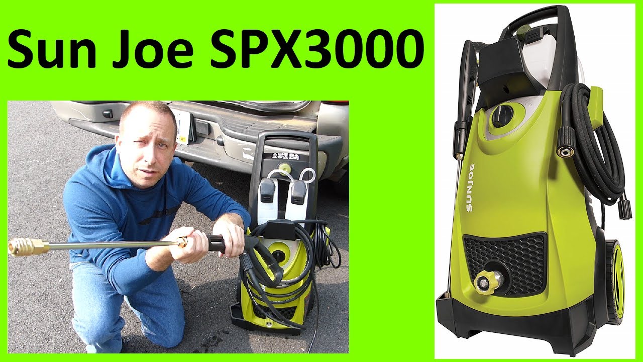 Обзор, сборка и быстрая демонстрация мойки высокого давления SunJoe SPX3000