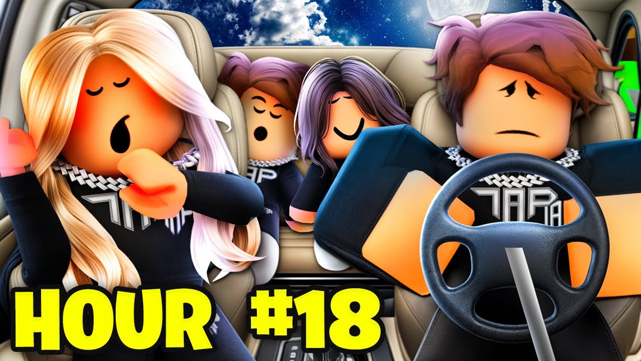 Tappy Goes on a ROAD TRIP for 24 HOURS.. (Brookhaven RP)