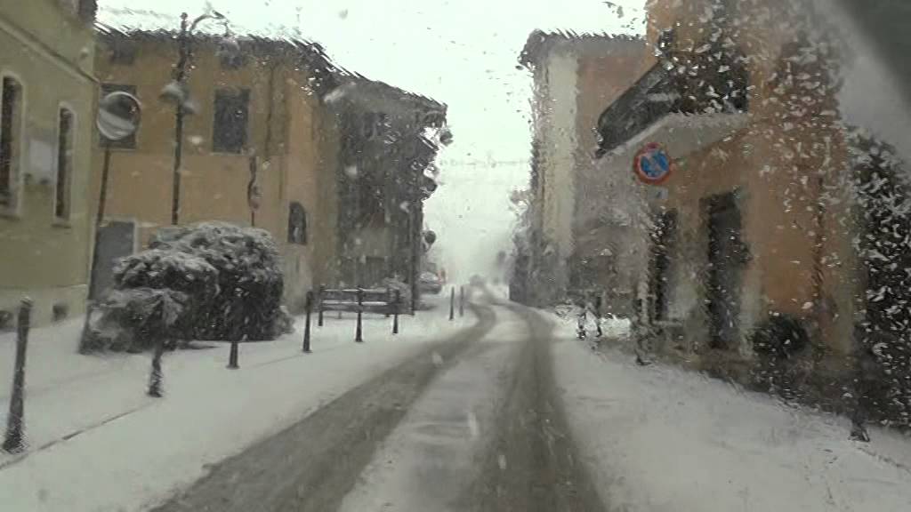 Nevicata a Borgosatollo 5 febbraio 2015