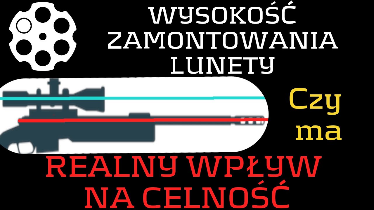 # 163 Wysokość zamontowania lunety. Jak mierzyć i po co?