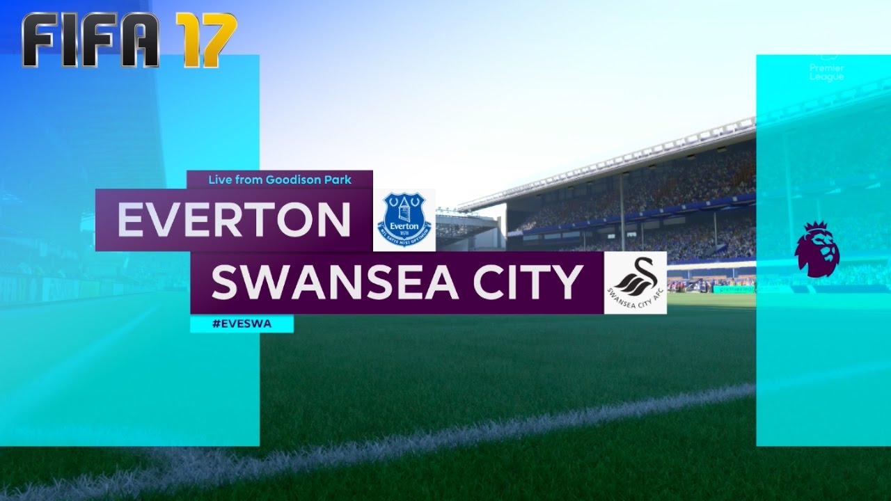 FIFA 17 - Everton vs. Swansea City @ Goodison Park