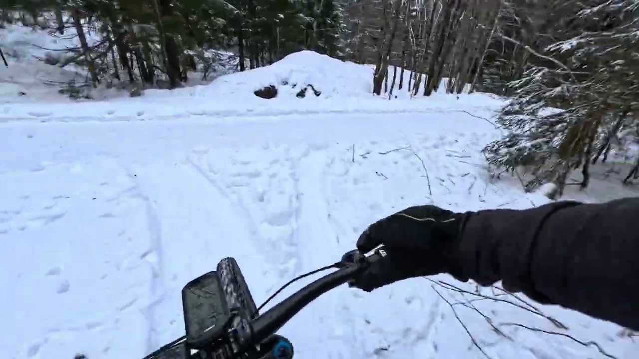 Smalsporet balansetrening 🚴‍♂️❄️☃️ 