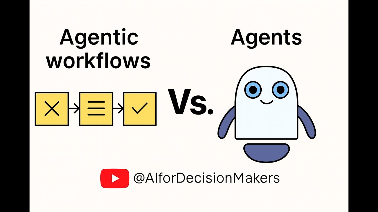 Agentic workflows Vs. Agents