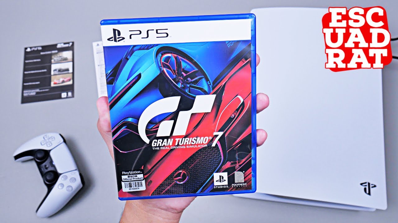 Gran Turismo 7 PS5 — распаковка и геймплей Gran Turismo 7 PlayStation 5 (GT7)