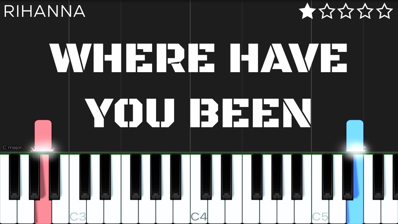 Rihanna - Where Have You Been | EASY Piano Tutorial