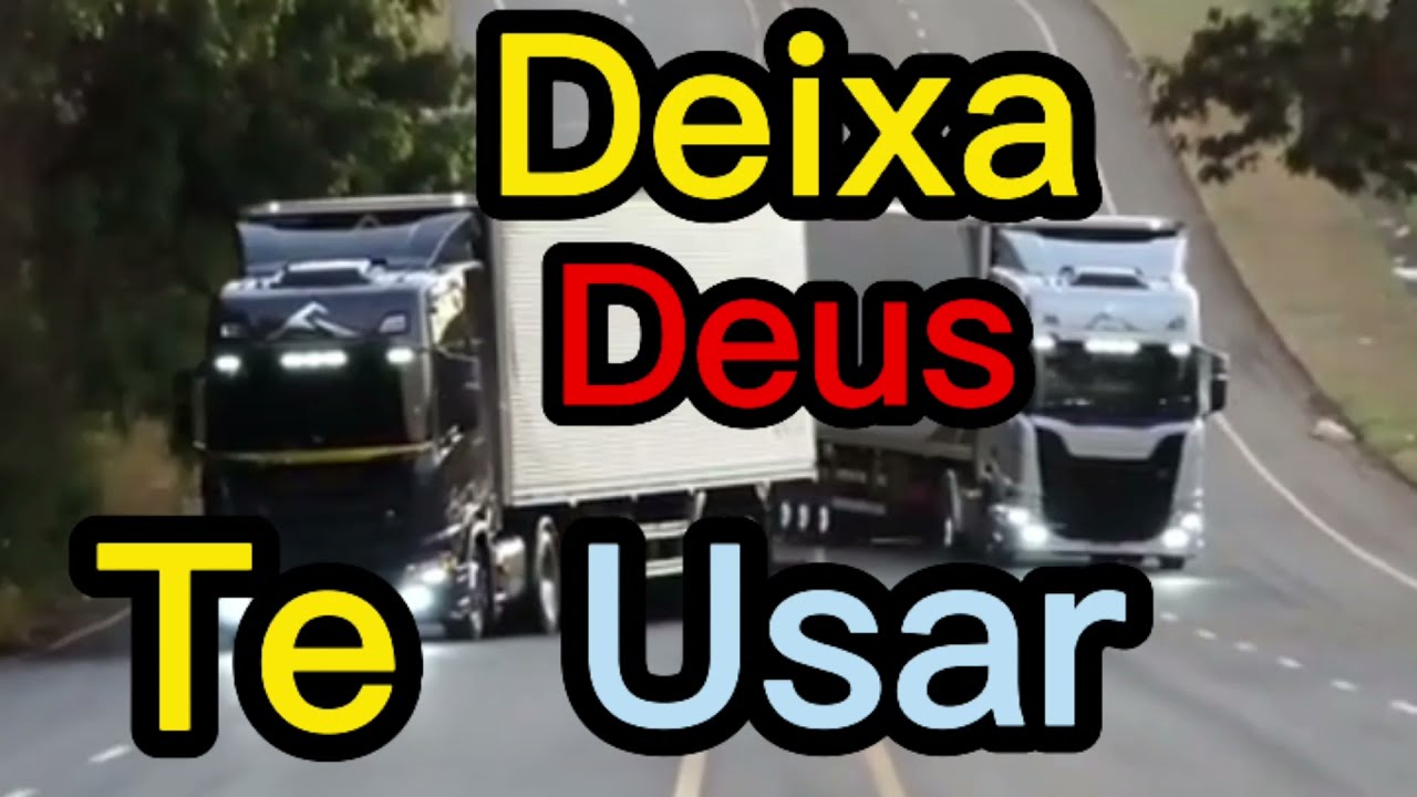 Vídeo De Caminhão Com Música Gospel.Video Of Truck With Gospel Music.
