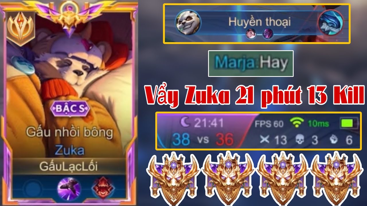 M&uacute;a Zuka Đi Top Gặp Ngay S&uacute;c Vật Biển V&agrave; Trận Đấu L&ecirc;n 85 Sao Của Thầy Zuka 