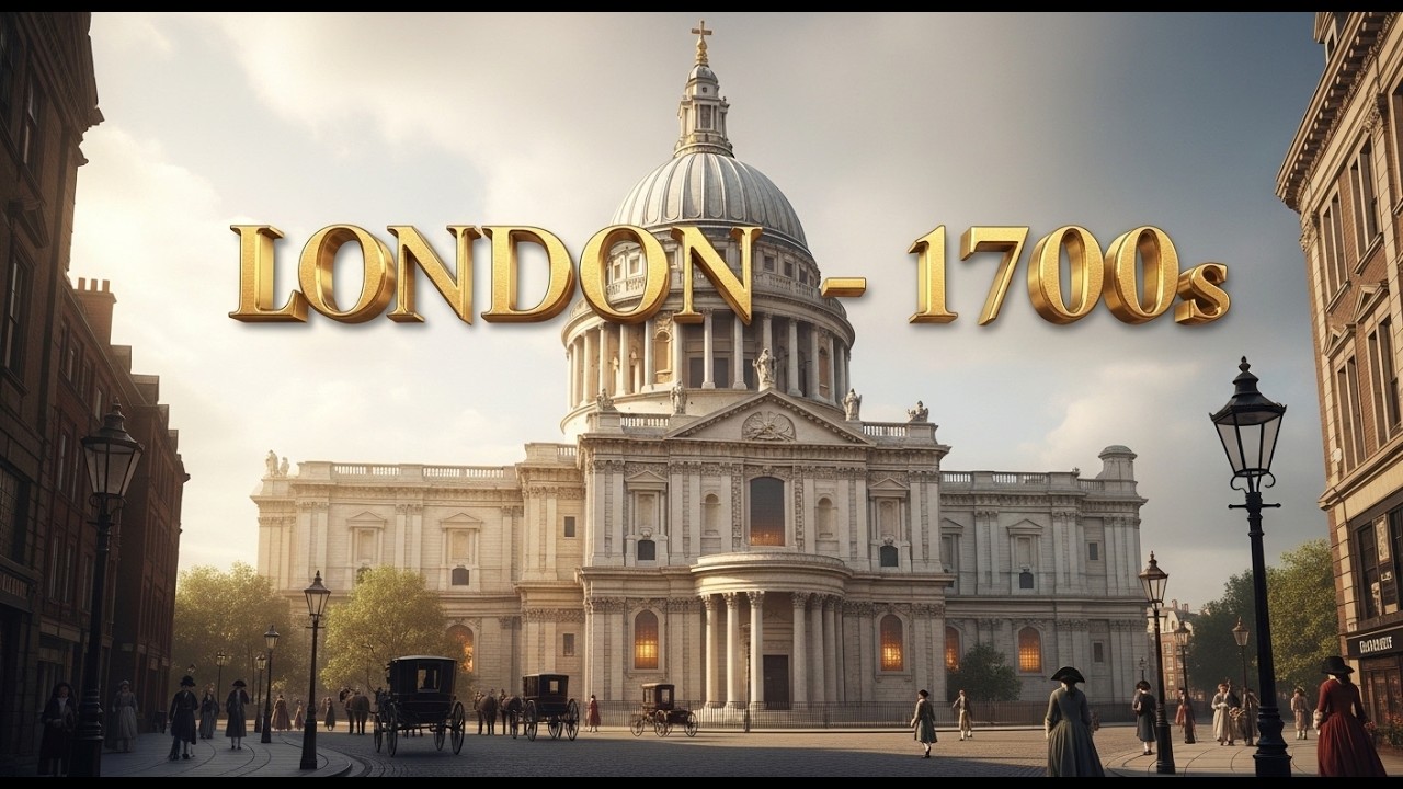 Explore London in the 1700s (AI Reconstruction)