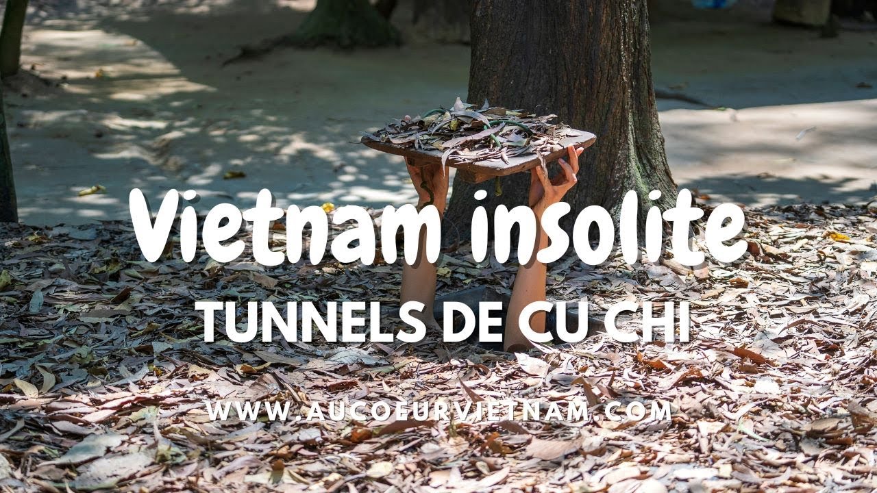 Les tunnels de Cu Chi, Vietnam