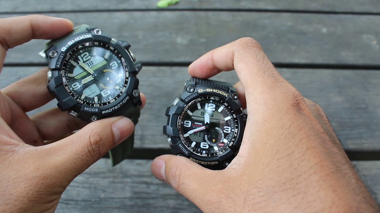 G-SHOCK MUDMASTER GG-1000 : BEZA ORIGINAL DAN COPY 1:1 Part 1