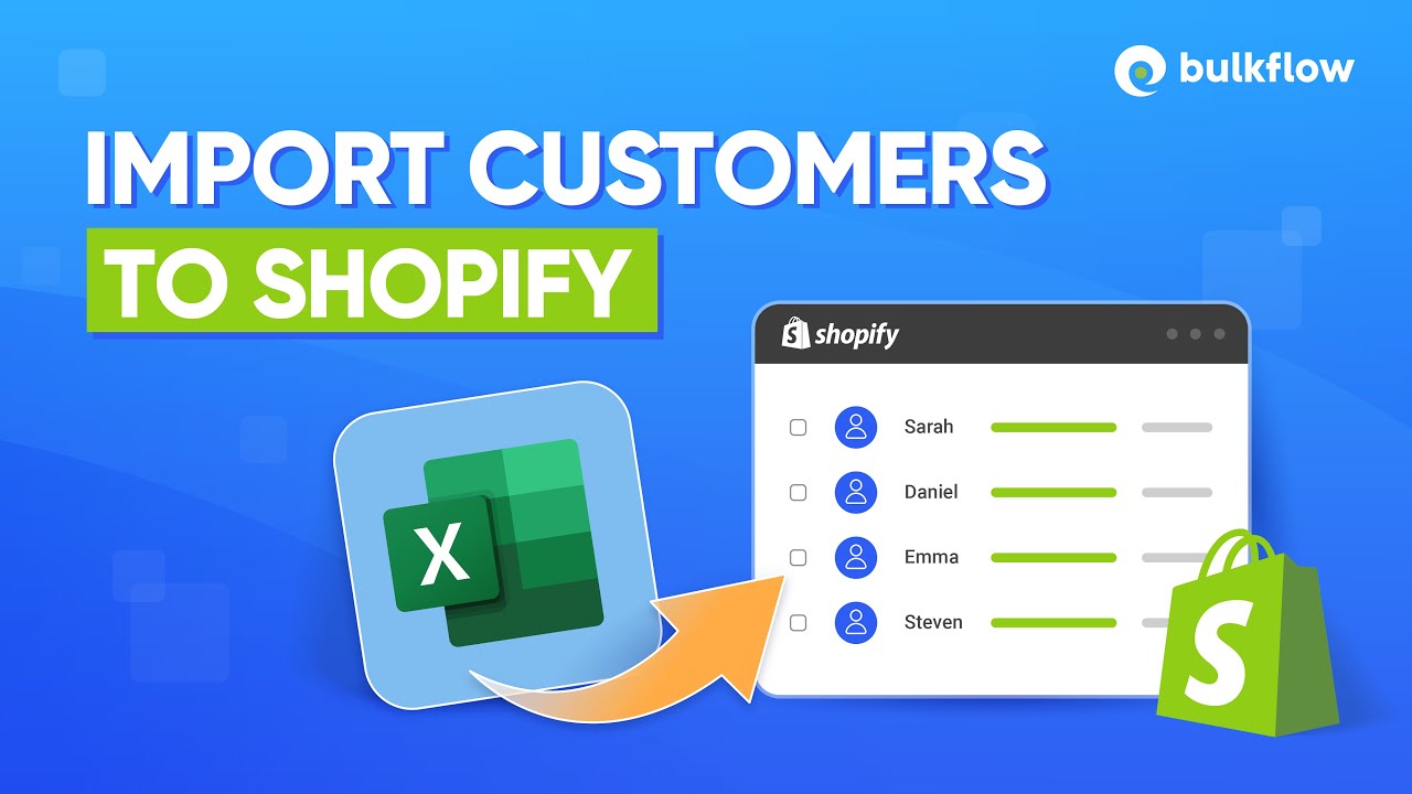 How to Bulk Import Customers to Shopify - 2025 Easy Guide