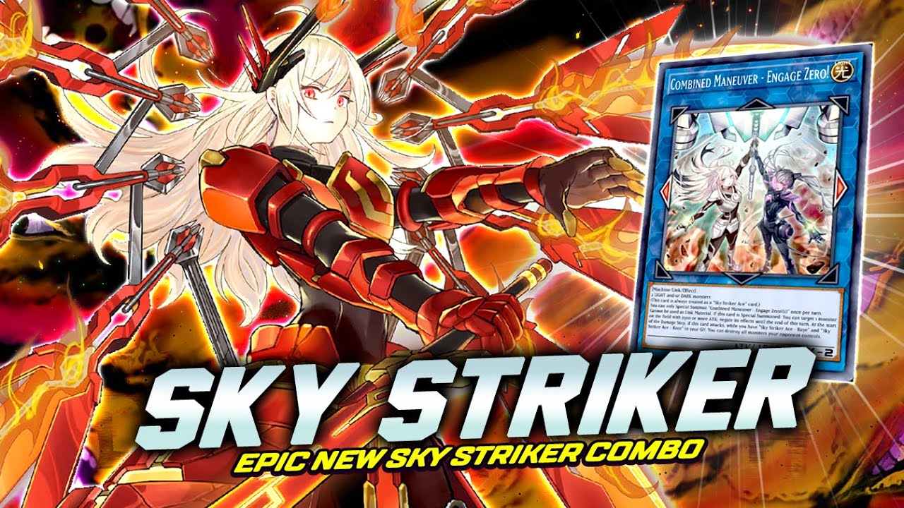EPIC NEW SKY STRIKER ENGAGE ZERO COMBO - MIRROR MATCH DUEL IS INSANE! / Master Duel