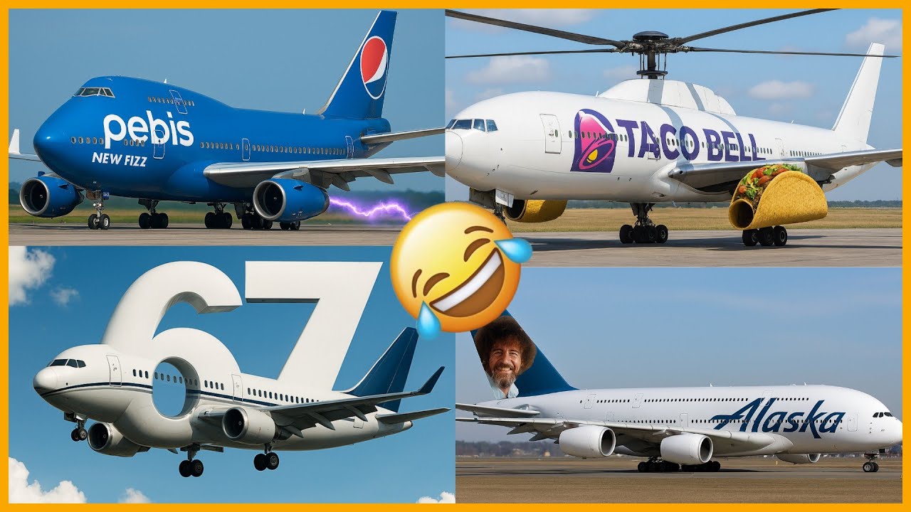 The Absolute State of AI Airplanes... 💀💀😭 (AI GENERATES PLANE PHOTOS!)
