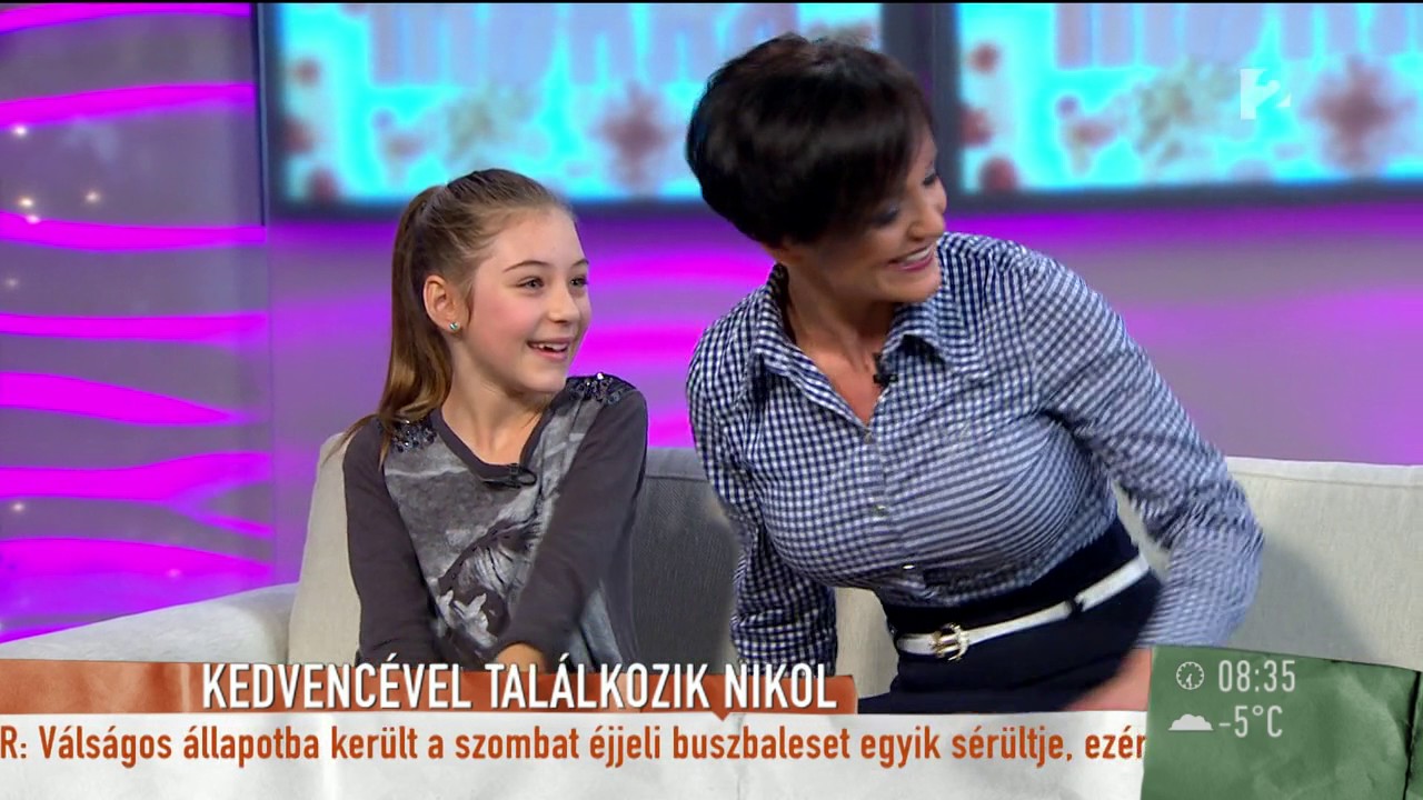 Tündéri! Szandit verssel köszöntötte kis rajongója - tv2.hu/mokka