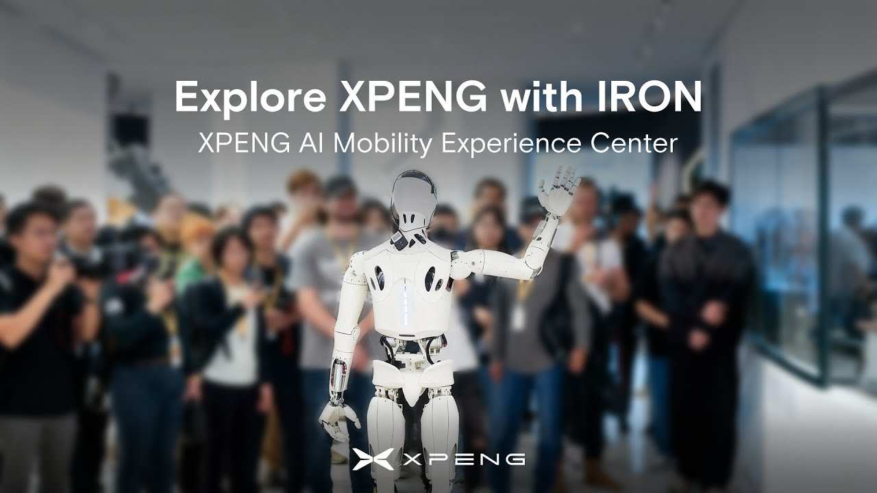 Explore XPENG with IRON | XPENG Al Mobility Experience Center