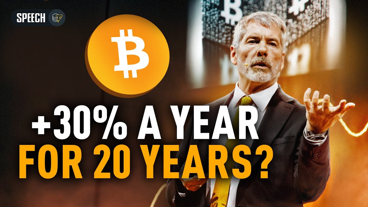 &ldquo;Bitcoin Will Rise 30% a Year for the Next 20 Years&rdquo; | Michael Saylor Speech