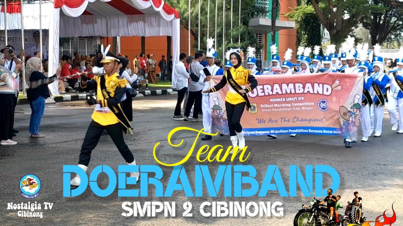 SMPN 2 CIBINONG MENGIKUTI KOMPETISI DRUMBAND 2025 #stadionpakansari #smpn2cibinong #drumband