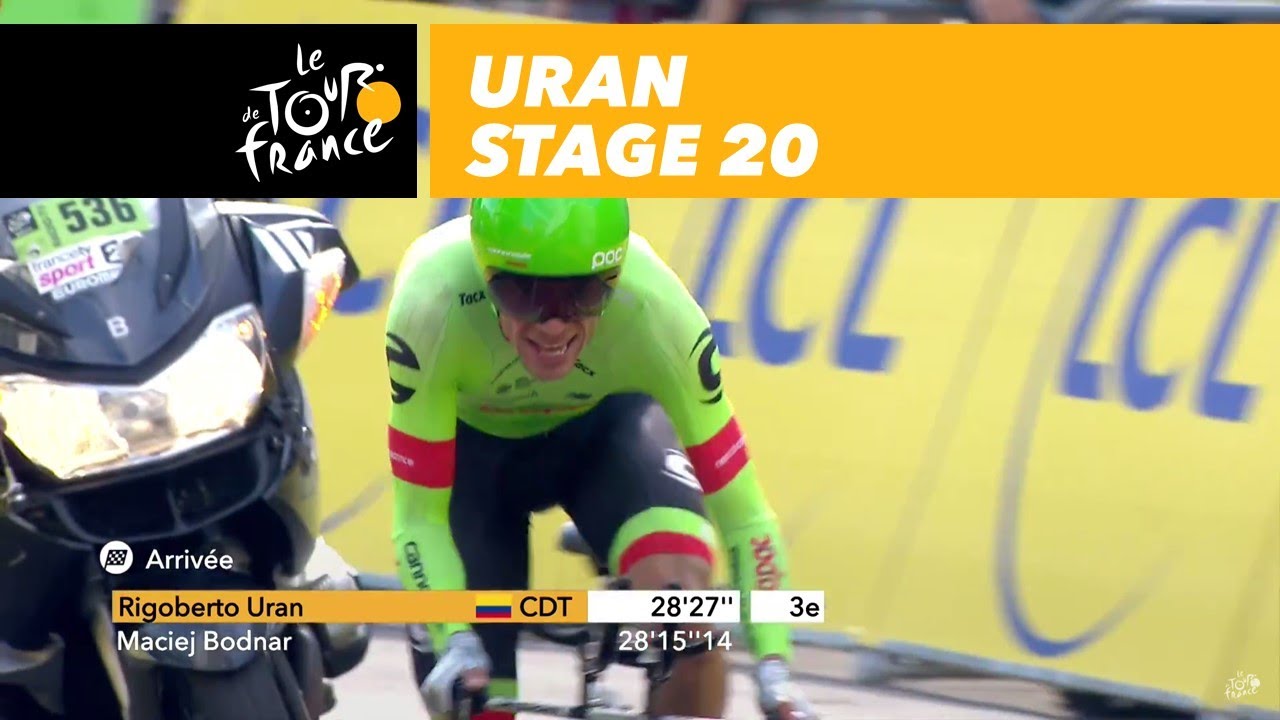 Uran almost felt but finished - Stage 20 - Tour de France 2017
