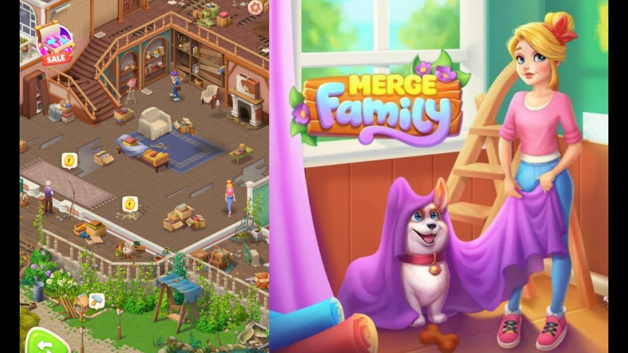Merge Family🧁🍰 Level 5-6-7 Part3🍫☕️