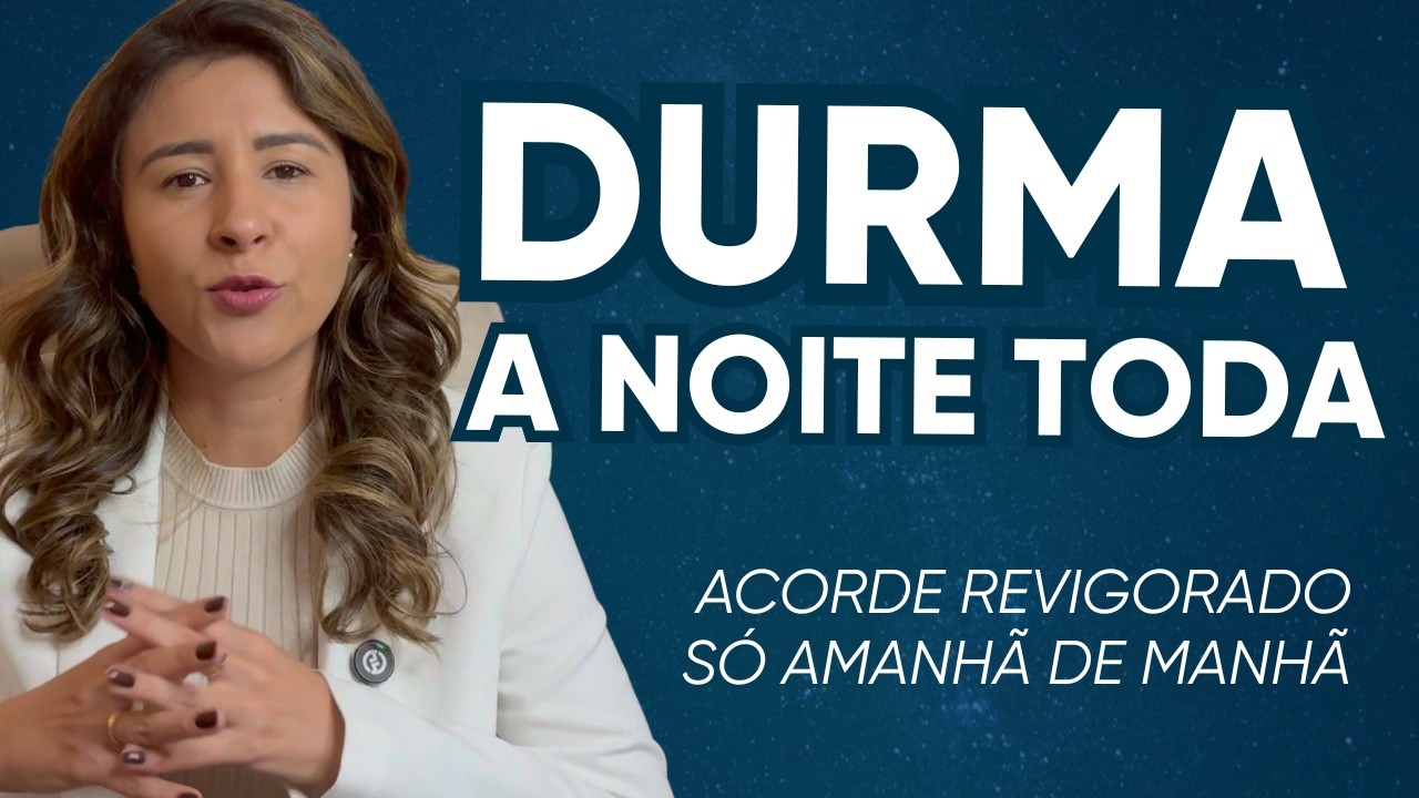 HIPNOSE para DORMIR BEM A NOITE TODA