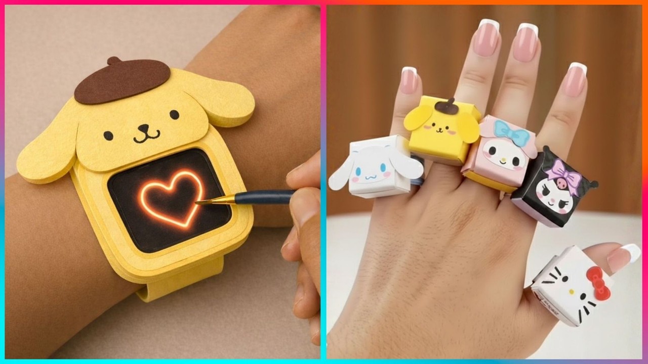 Милые Бумажные Поделки С Hello Kitty И Sanrio И Kawaii Идеи