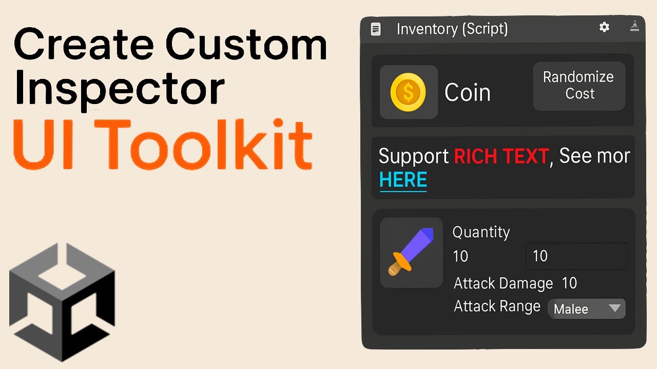 Unity Custom Inspector с UI Toolkit: полное руководство (2025)