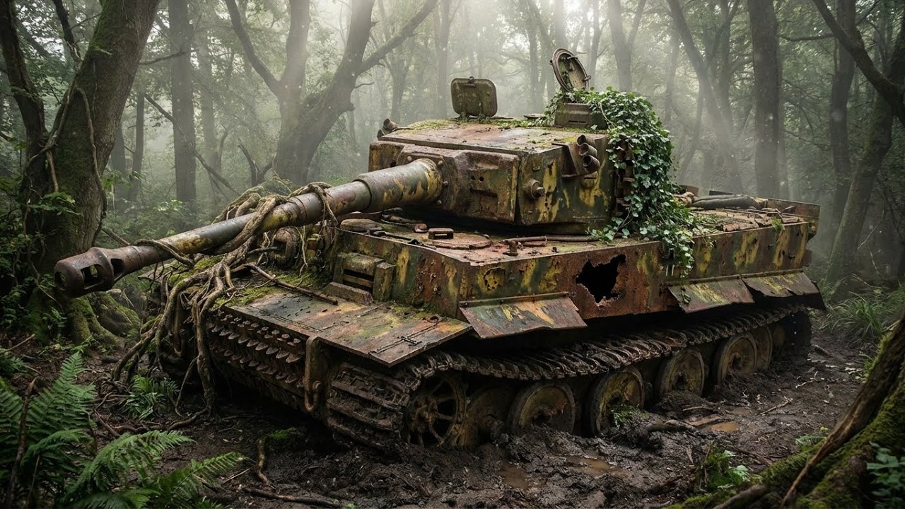 COMPLETE RESTORATION OF A TIGER TANK - FULL REBUILD (ASMR)