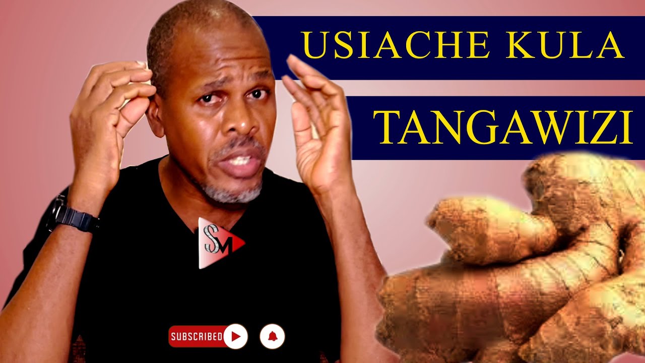 MTUMIAJI WA TANGAWIZI HAYA UNAYAJUWA??? ( SIHA WAL AFYA  6 )