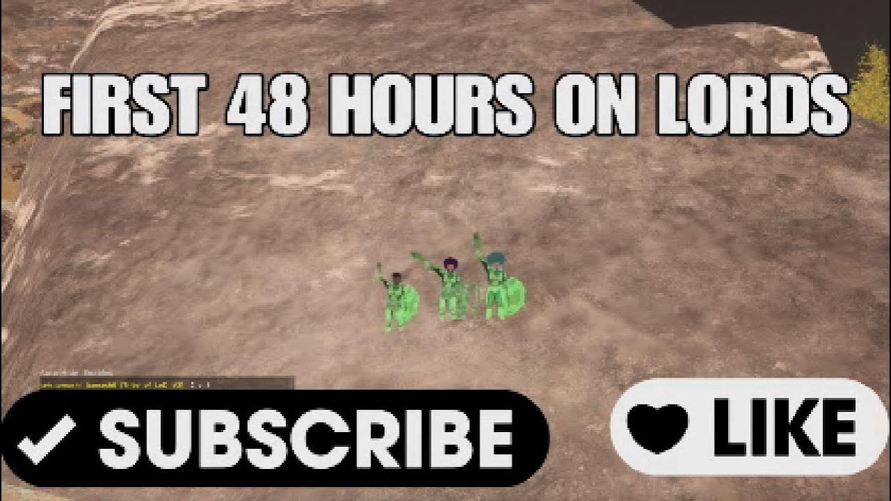 FIRST 48 HRS ON #LORDS |PS5|4K|  || #KNIGHTS | #VIKINGS | #PIRATES | #BUDA | #ASA