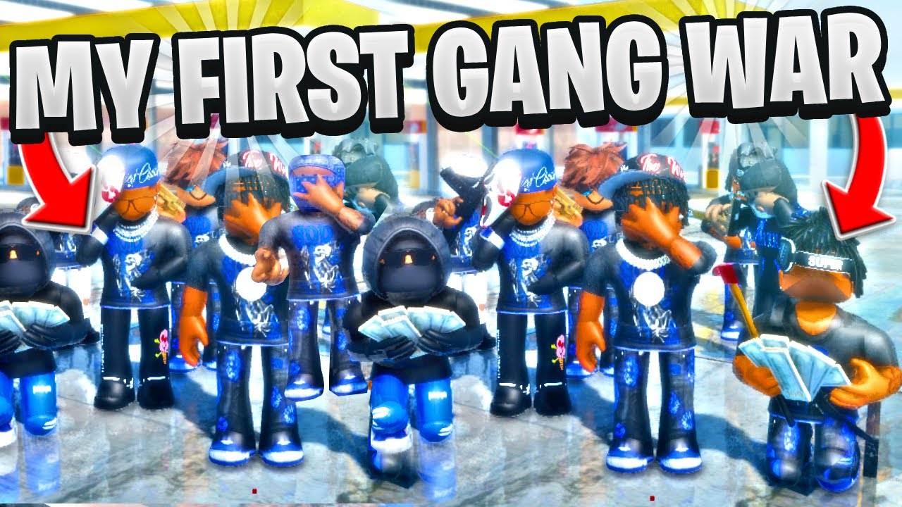 I MADE MY OWN GANG AND WE HAD OUR FIRST WAR IN THA BRONX 3 ROBLOX HOOD GAME