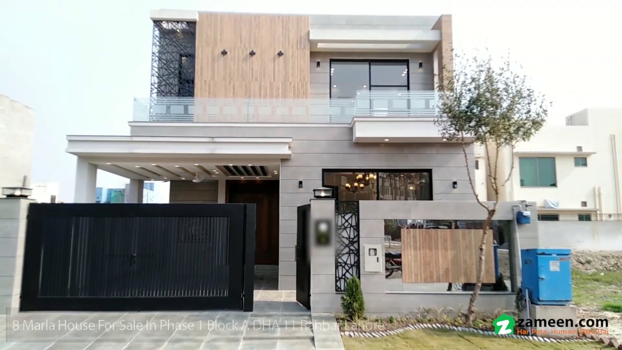 8 MARLA BRAND NEW HOUSE FOR SALE IN BLOCK A PHASE 1 DHA 11 RAHBAR LAHORE