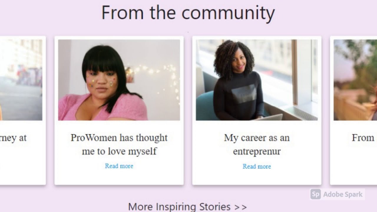 ProWomen | Project on women empowerment #hackviolet