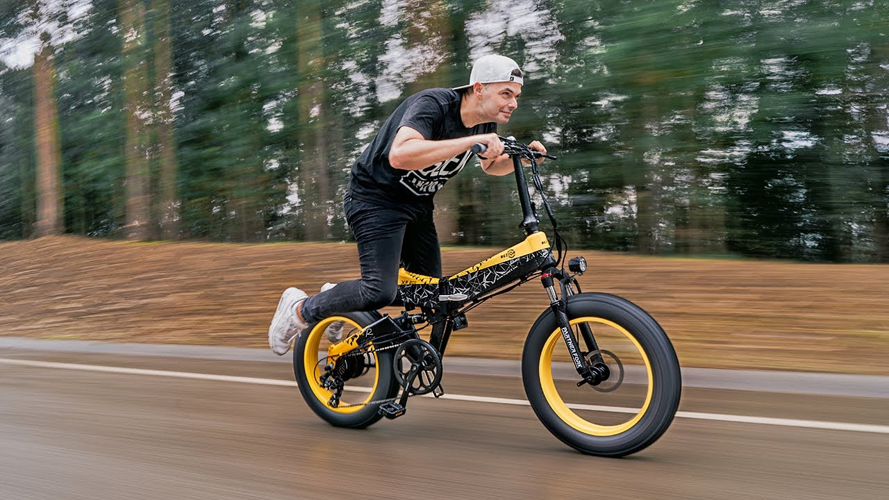 WOW 😱 A PRIMEIRA E-Bike A CHEGAR aos 100Km ...... [Bicicleta Elétrica Dobrável]