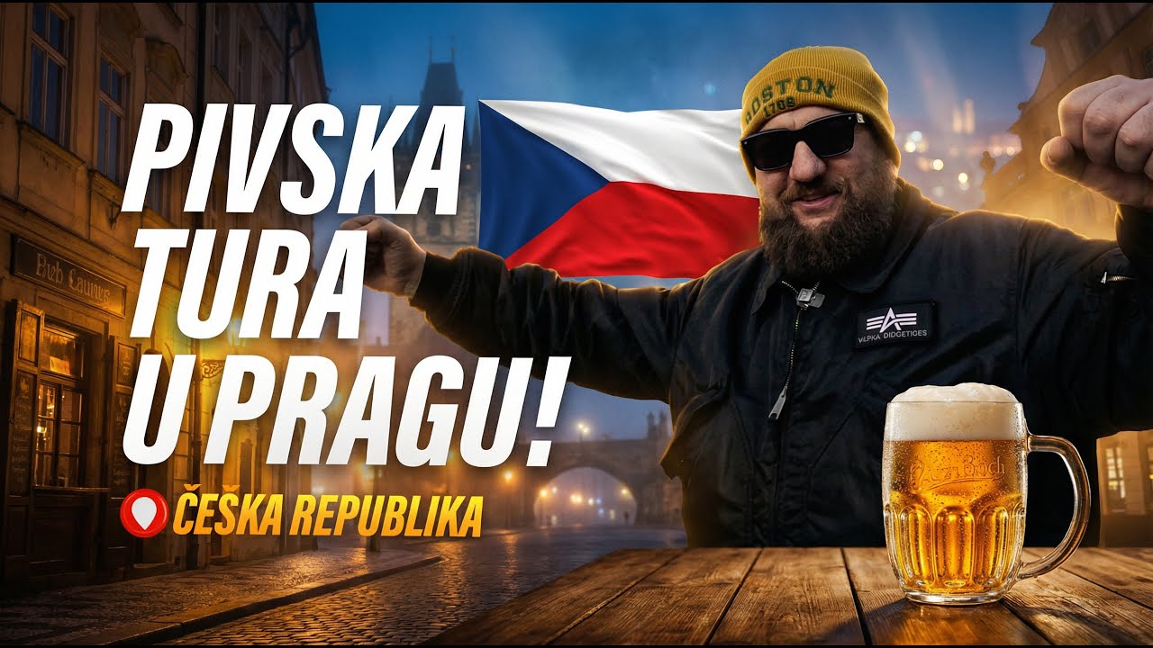 Pivska tura: Steva Đubre u Pragu! 🇨🇿 Obišao sam NAJPOZNATIJE češke pivnice! 🍺
