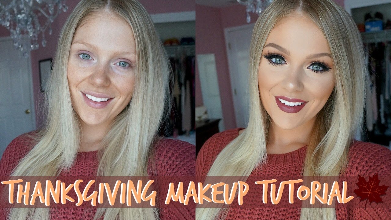 Thanksgiving Makeup Tutorial 2016 | Huda Beauty Rose Gold Palette
