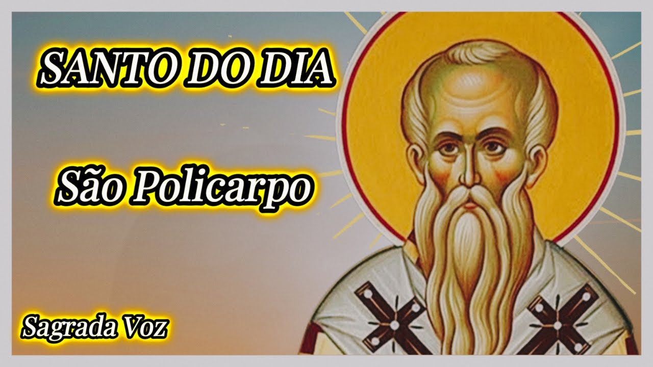 SANTO DO DIA - O Sangue dos Mártires: A História de São Policarpo