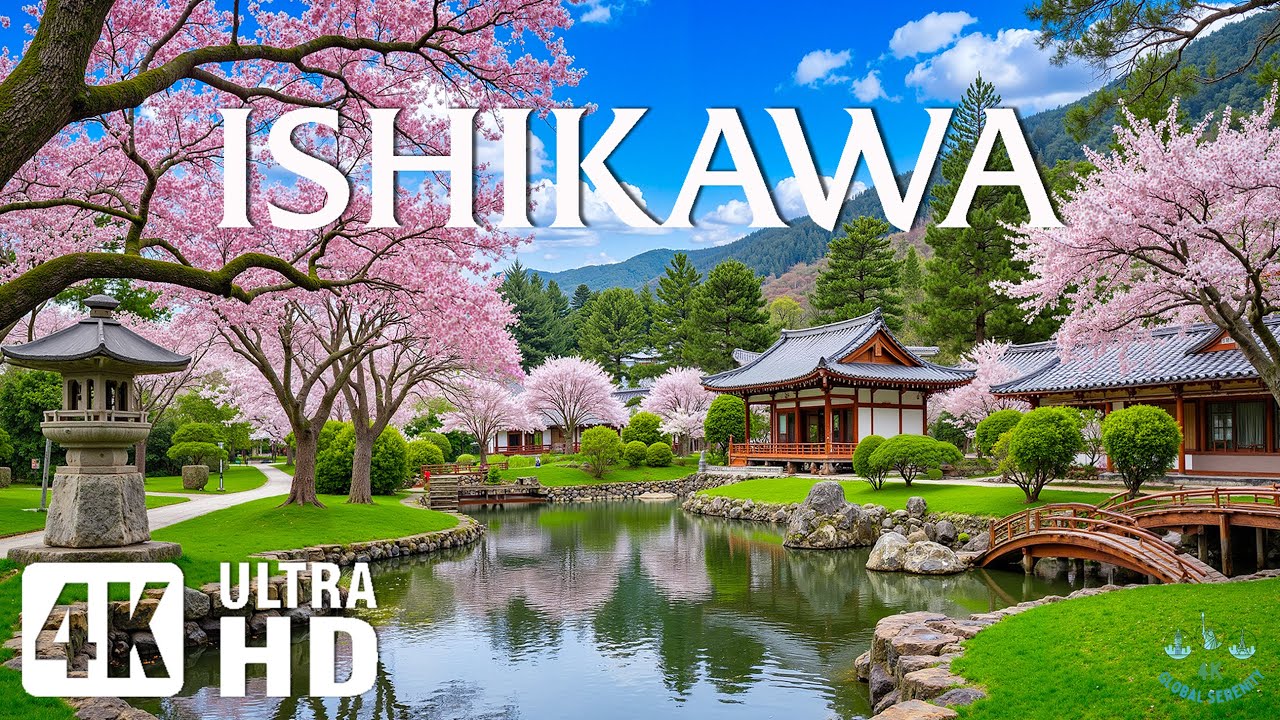 Spring in Ishikawa, Japan 4K 🌸 Discover Kenrokuen Gardens, Samurai Streets & Serene Japan Sea Views